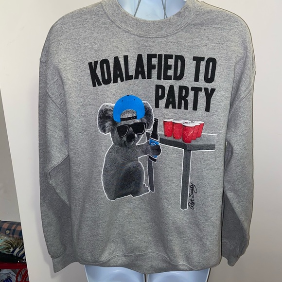 riot society Other - Riot Society Koalafied to Party Sweatshirt Size M
